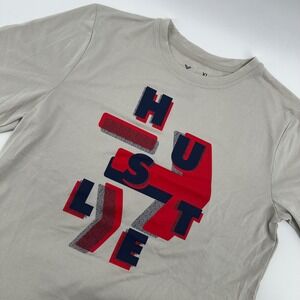 Xersion Activewear Athletic‎ T Shirt Boys Youth XL Hustle Graphic Long Sleeve